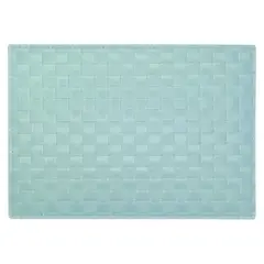 Just Home Collection - Jogo Americano Plástico Azul Celeste