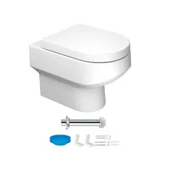 Deca - Kit Completo de Bacia Convencional Carrara Branco