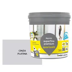 Quartzolit - Rejunte Superfino Premium Cz Platina 2Kg