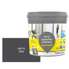 Quartzolit - Rejunte Superfino Premium Preto Onix Pt 2Kg