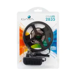 Gaya - Fita Led Fita Led 2835 12V Transparente Ref 9039 Azul 4,8 W