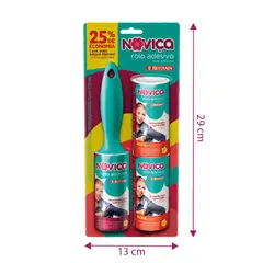 Bettanin - Kit Rolo Adesivo Tira Pelos Com 2 Refil