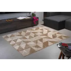 Oasis Tapetes - Tapete Shaggy Jazz 06 150X200 Cm Trigo