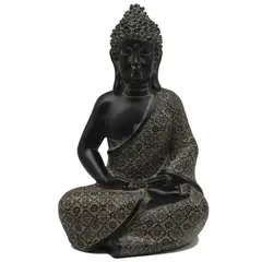 Just Home Collection - Buda Sentado Resina 31cm