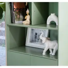 Just Home Collection - Figura Elefante Origami Branco 30cm