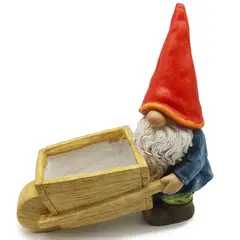 Just Home Collection - Duende com Carrinho 47cm