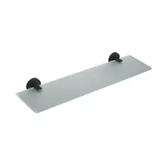 Sensi Dacqua - Prateleira Vidro Chicago Preto Fosco Sensi D'acqua