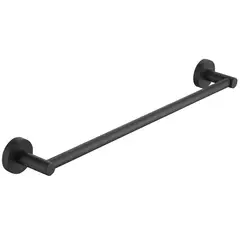 undefined - Porta Toalha 46cm Chicago Preto Fosco Sensi Dacqua