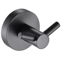 undefined - Cabide Duplo Chicago Preto Fosco Sensi D'acqua