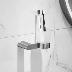 Sensi Dacqua - Porta Escova de Dentes Sidney Niquel Sensi D'acqua