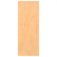 Alvorada - Folha de Porta Lisa Madeira Sarrafeada Pinus Natural 210x62x3,5cm Econômica