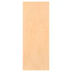 Alvorada - Folha de Porta Lisa Madeira Sarrafeada Pinus Natural 210x72x3,5cm Econômica