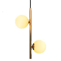 Hevvy - Pendente Louise de Teto 2 Lâmpadas Sl-5874/H2 Gold