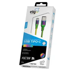 Elg - Cabo Usb Tipo-C Rainbow Rec E Sinc 1M