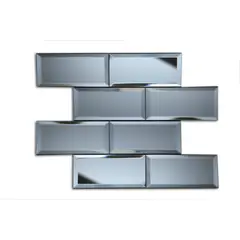 Glass Mosaic - Pastilha Espelho MBM05 30,5x37,6cm