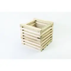 Supermax - Cachepot em Madeira para Jardim Vertical 17x17x17