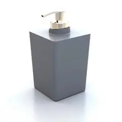 Utility - Porta Sabonete Líquido em Plástico Infinity Cinza