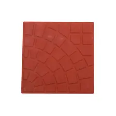 Cimartex - Piso Cimentício Firenze Vermelho 30,7x30,7cm Am 0,47m²