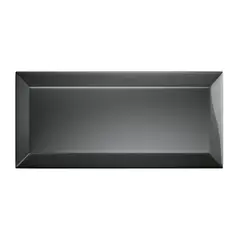 Roca - Revestimento Bisote Negro 7,7X15,4cm Caixa 0,93m²