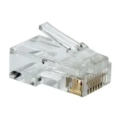 undefined - Conector Rj45 50U Cat6 com 10 Peças