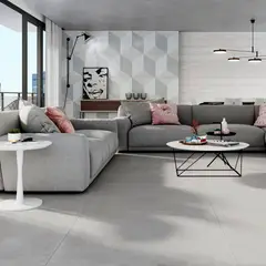 Portinari - Porcelanato Munich Gr Natural 100x100 Retificado Caixa 2m²