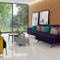 Ceusa - Porcelanato Carrara Polido Ep 58,4x117cm Caixa 1,37m² Retificado