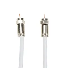 undefined - Cabo Coaxial Rgc 59/47 Conectorizado 5M Branco