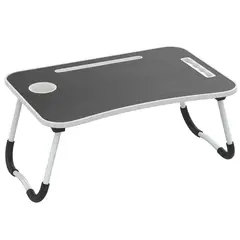 Just Home Collection - Mesa Lateral Laptop Dobrável