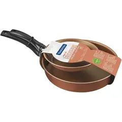 undefined - Jogo Frigideiras Alumínio 2 Peças Turim Bronze 11,5cmx23,5cmx38cm Tramontina
