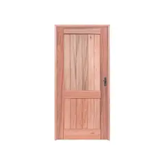 Esel - Porta Montada de Giro Madeira Macica Eucalipto Natural Direita 213x74,5x12cm Mexicana