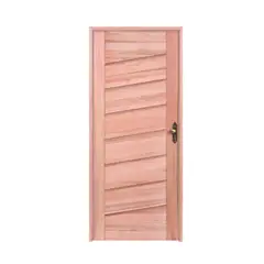 Esel - Porta Montada de Giro Madeira Macica Eucalipto Natural Esquerda 213x74,5x12cm BBB-R