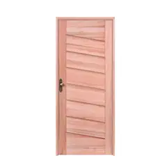 Esel - Porta Montada de Giro Madeira Macica Eucalipto Natural Direita 213x74,5x12cm BBB-R