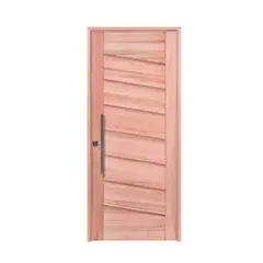 Esel - Porta Montada Pivotante Madeira Macica Eucalipto Natural Direita 214x97x14cm BBB-R