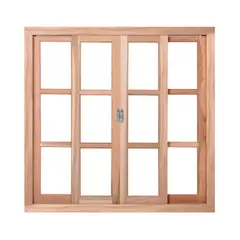 Esel - Porta Montada Pivotante Madeira Macica Eucalipto Natural Direita 214x97x14cm BBB-R