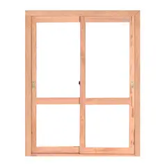 Esel - Porta de Correr Madeira Eucalipto Natural 2 Folhas Móveis 216x120x12cm Gold