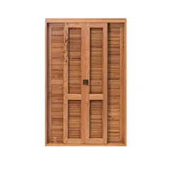 Esel - Porta Veneziana de Correr 6 Folhas Panoramica 140X216X12 Euc