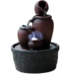 Just Home Collection - Fonte de Agua Estoril A Bateria