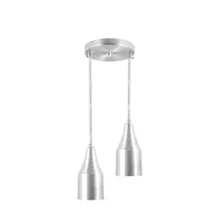 ARS Iluminação - Pendente B/2 Calegari Aluminio Escovado