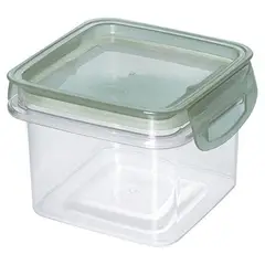 Plasutil - Porta Mantimento Trava Mais Quadrado Cristal 380Ml