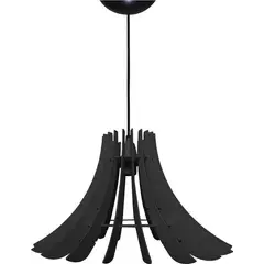 Utron - Pendente Ana Clara Preto 5x28x24,5cm