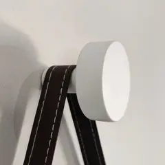 Foxmix - Suporte para Espelho Adnet Aluminio Branco