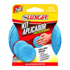 Luxcar - Kit Esponjas Aplicadoras Microfibra