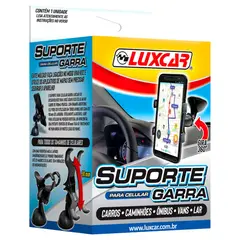 Luxcar - Suporte Veicular Para Celular Tipo Garra