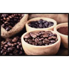 Just Home Collection - Tapete de Cozinha Mix Café