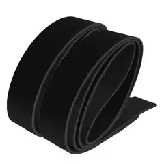 Ideal Express - Par de Alças Couro Preto 100x3cm