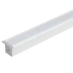 Gaya - Perfil de Embutir Branco 1m 36mm