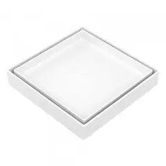 Gemell - Ralo Plástico Ocúlto 15x15 Branco