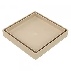Gemell - Ralo Plástico Ocúlto 15x15 Bege