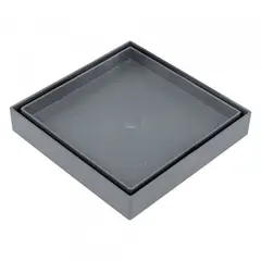 Gemell - Ralo Plástico Ocúlto 15x15 Cinza