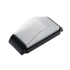Dital - Arandela Face 1 Lâmpada E27 295 9,5x12,5x28cm Polipropileno Preto